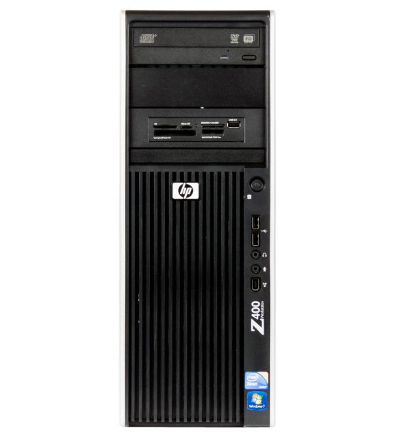 HP Z400 Xeon QC 3.2GHz W3565 12GB DDR3 500GB SATA WIN10 PRO