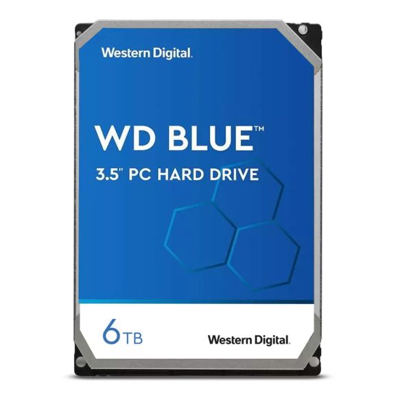 WD BLUE 6TB 5.4K 256MB SATA III 3.5'' WD60EZAZ PC HA500