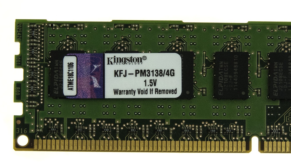 Kingston Kfj Pm3138 4g 4gb Ddr3 1333mhz Ecc 240 Pin Ebay