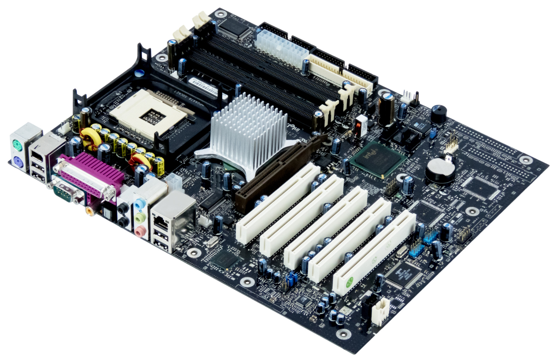 Материнская плата intel desktop board d865perl как подключить