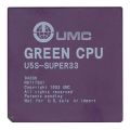 CPU UMC GREEN U5S-SUPER33 33 MHz SOCKET 1 168-PIN