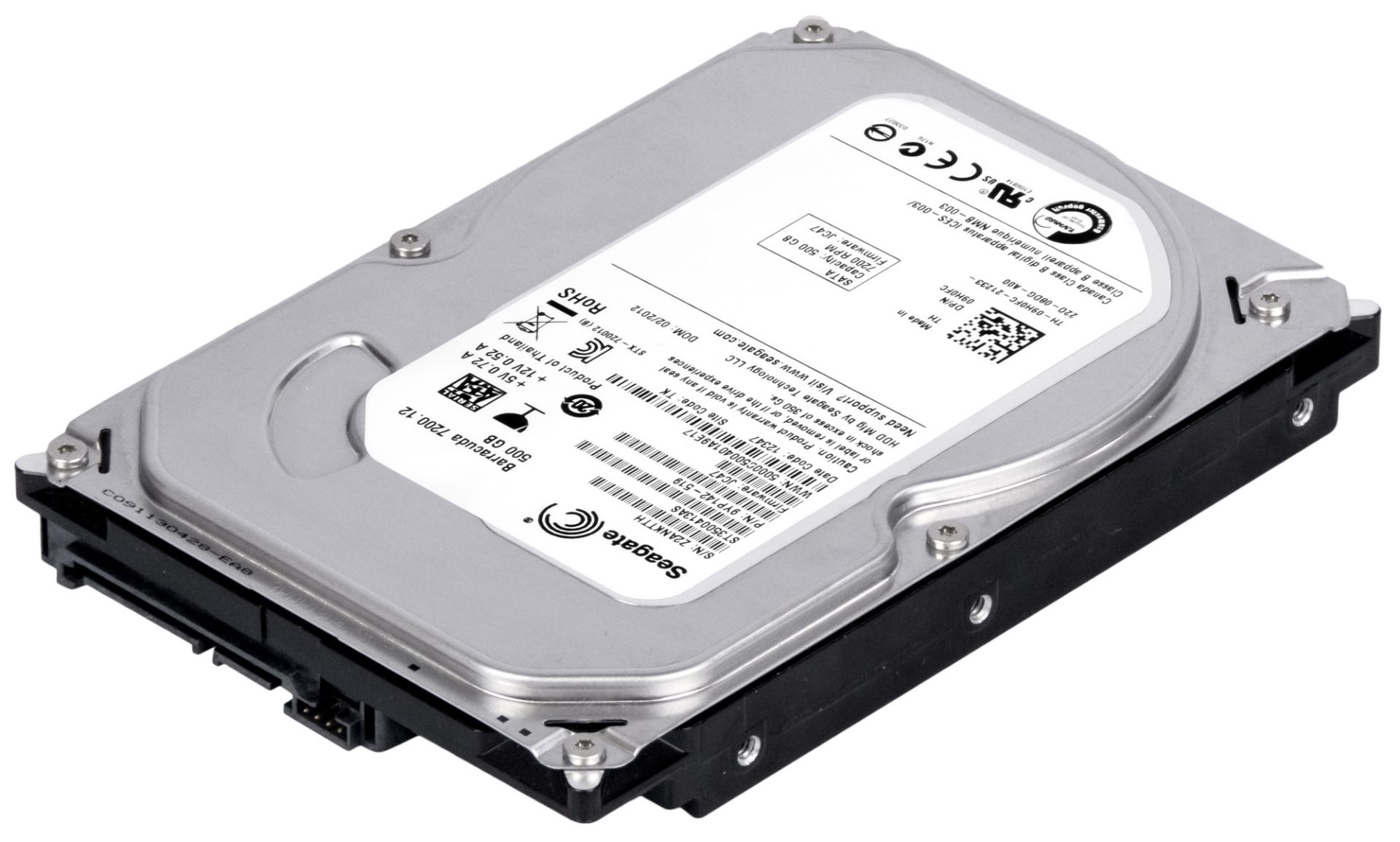 DELL 09H0FC 500GB 7.2K 16MB Sata III 3.5'' ST3500413AS