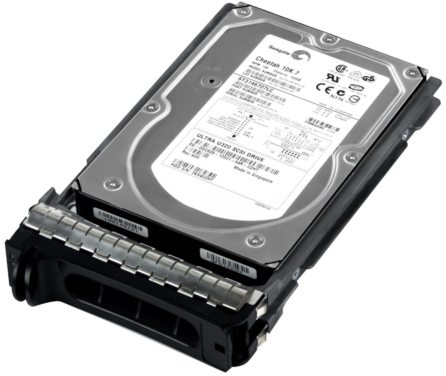 DELL 0GC828 146GB 10K SCSI U320 3.5'' ST3146707LC