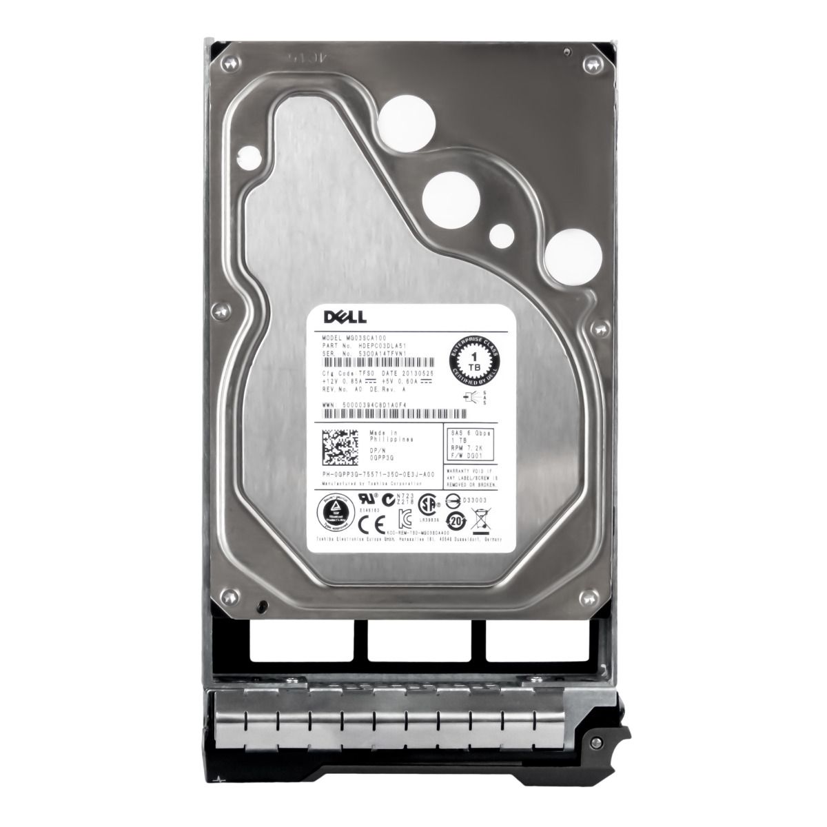 DELL 0GPP3G 1 To SAS-2 7.2K 64 Mo 3.5'' MG03SCA100