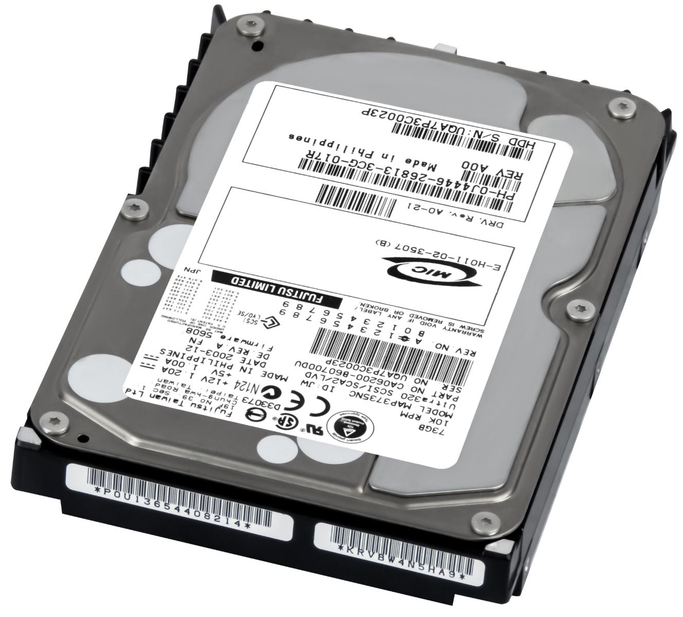 DELL 0J4446 73GB 10K 8MB SCSI U320 3.5'' MAP3735NC