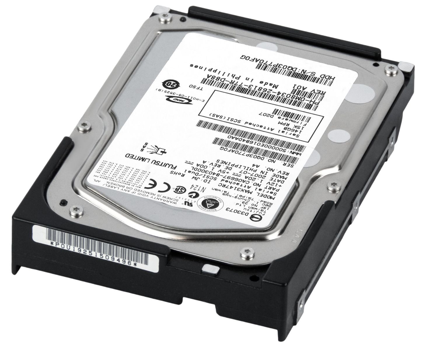 DELL 0M8034 146GB 15K 16MB SAS 3.5'' MAX3147RC