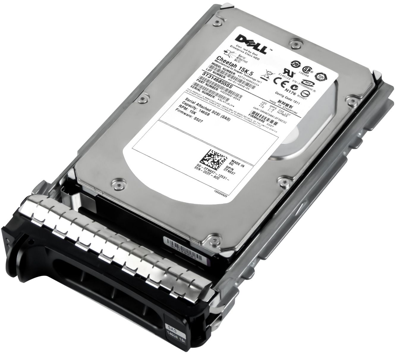 DELL 0TN937 146GB SAS 15K 16MB 3.5'' ST3146855SS