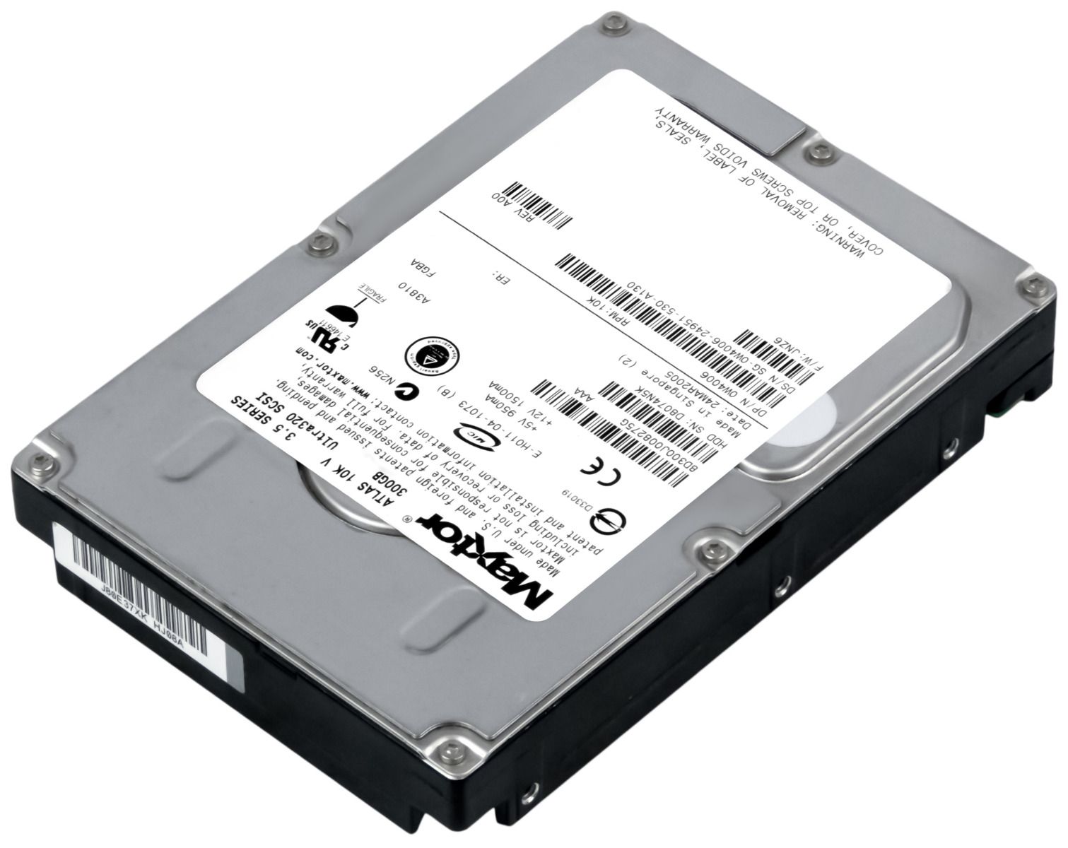 DELL 0W4006 300GB 10K 8MB SCSI U320 3.5'' 8D300J0