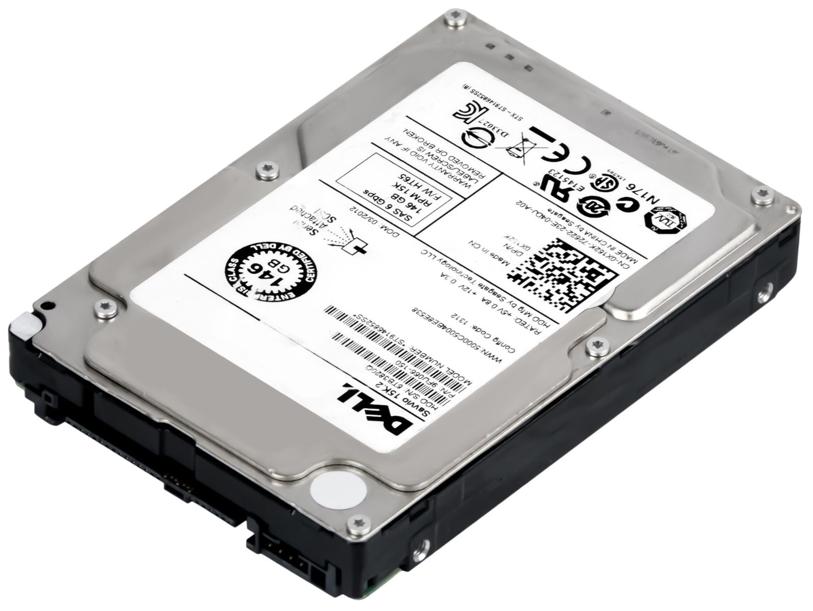 DELL 0X162K 146GB 15K 16MB SAS-2 2.5'' ST9146852SS