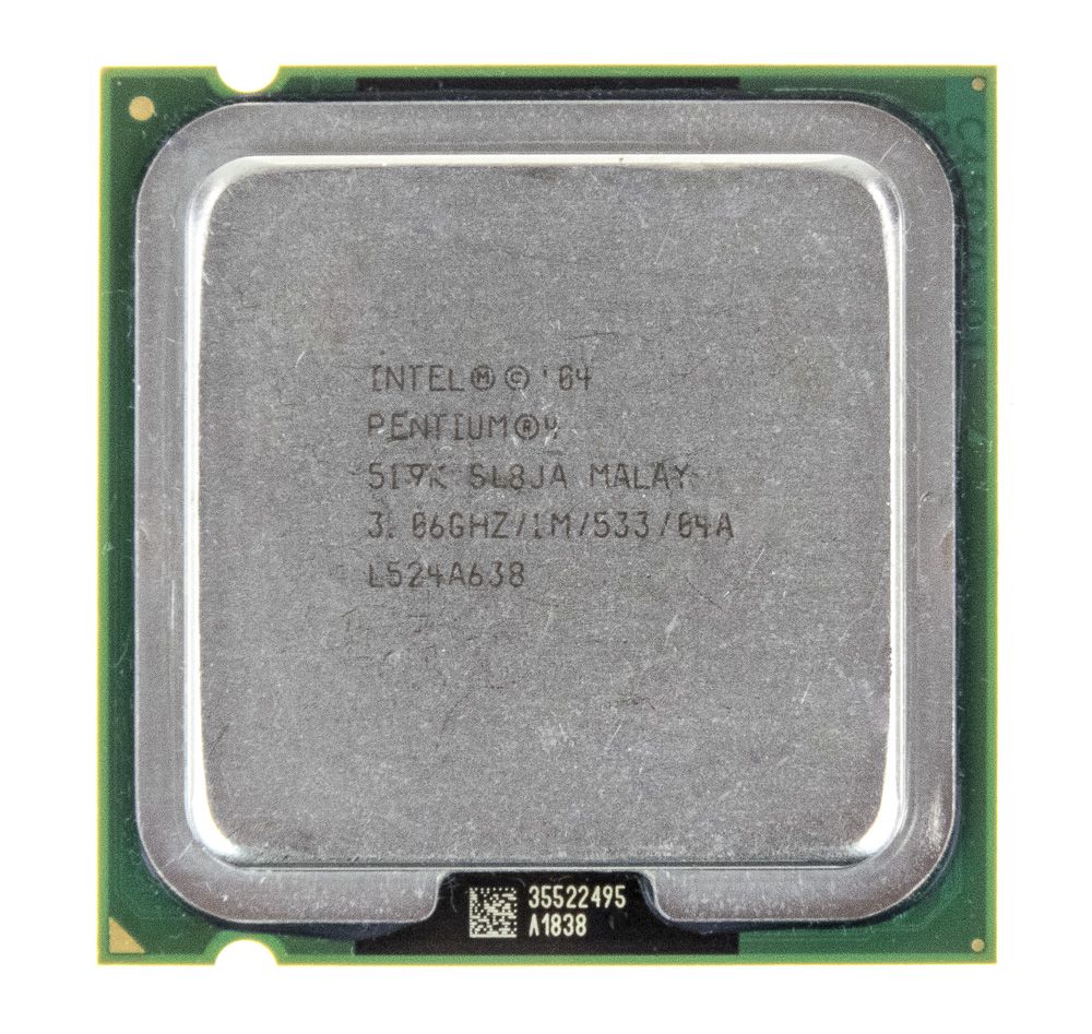 INTEL PENTIUM 4 519K SOCKET 775 3.06GHZ SL8JA