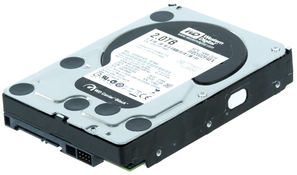 WD BLACK 2TB 7.2K 64MB SATA III 3.5'' WD2002FAEX