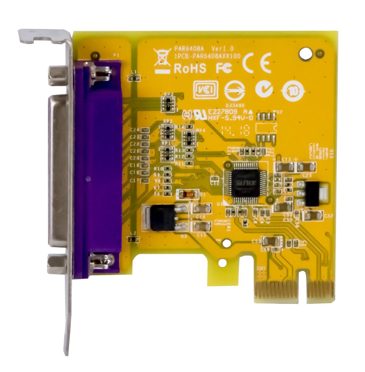 SUNIX PAR6408A 0VG832 LPT PCIe x1 LP
