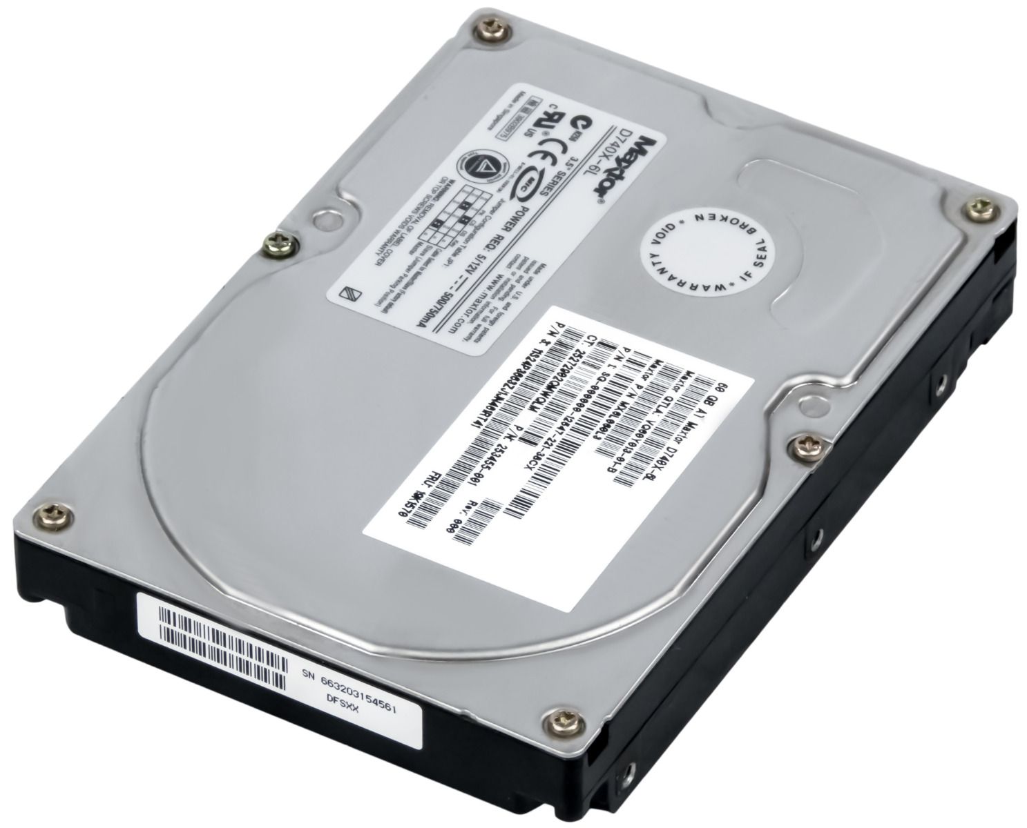 MAXTOR DiamondMax Plus 60GB 7.2K 2MB ATA 3.5'' D740X-6L