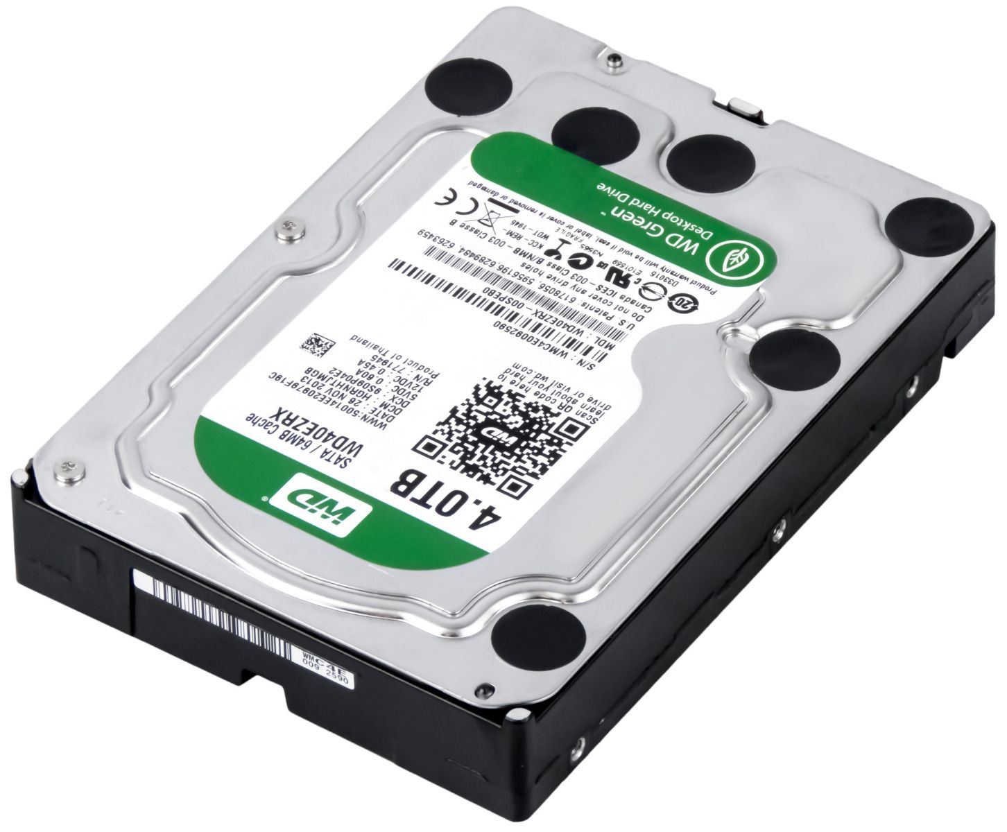 WD GREEN 4TB 5.4K 64MB SATA III 3.5'' WD40EZRX