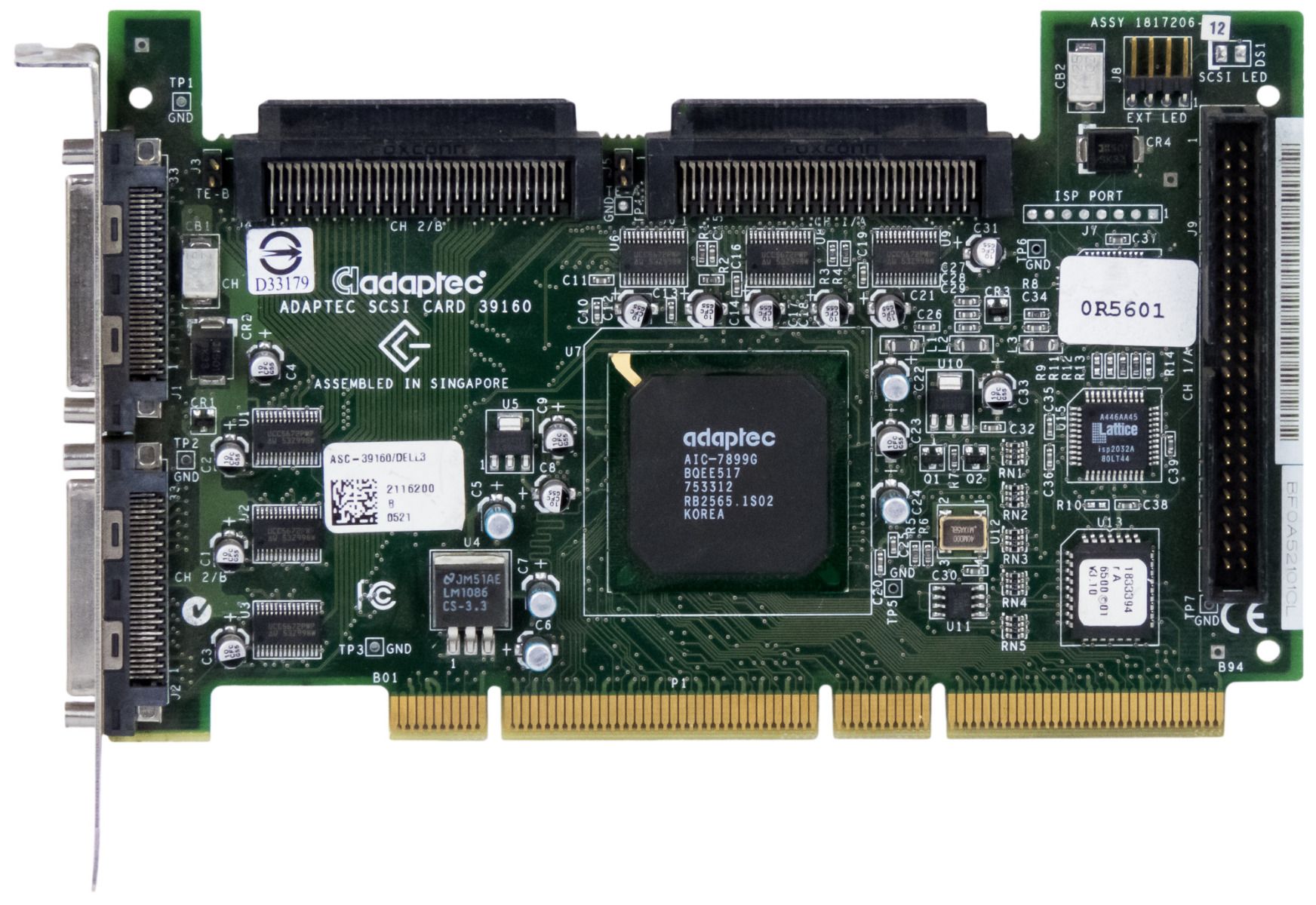 DELL 0R5601 SCSI PCI-X ASC-39160/DELL3