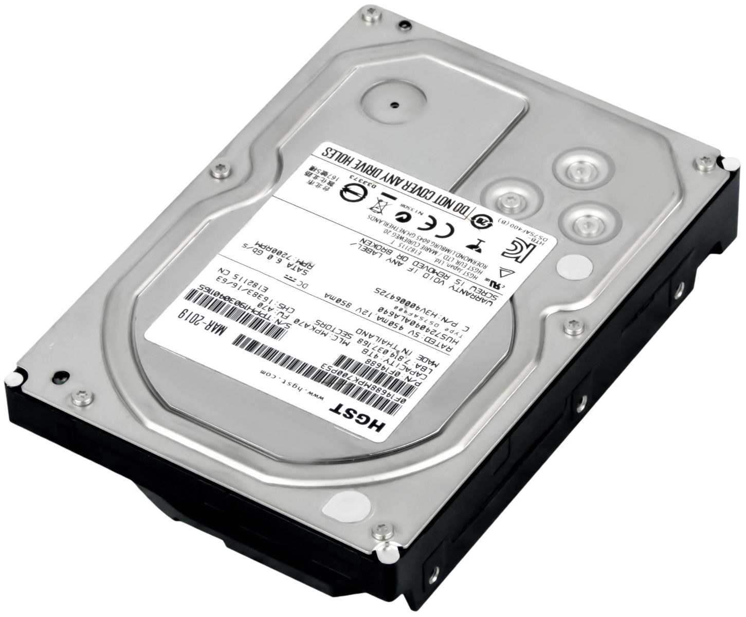 HGST UltraStar 7K4000 4TB 7.2K 64MB SATA III 3.5'' HUS724040ALA640