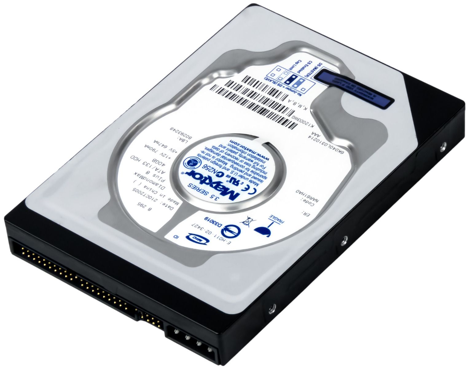MAXTOR DiamondMax Plus 8 40GB 7.2K 2MB ATA 3.5'' 6K040L0