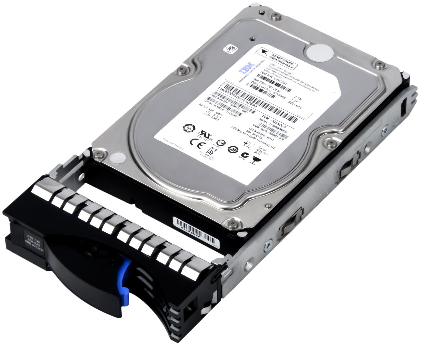 IBM 00Y2424 00Y5701 2TB 7.2K 128MB SAS-2 3.5'' ST2000NM0023