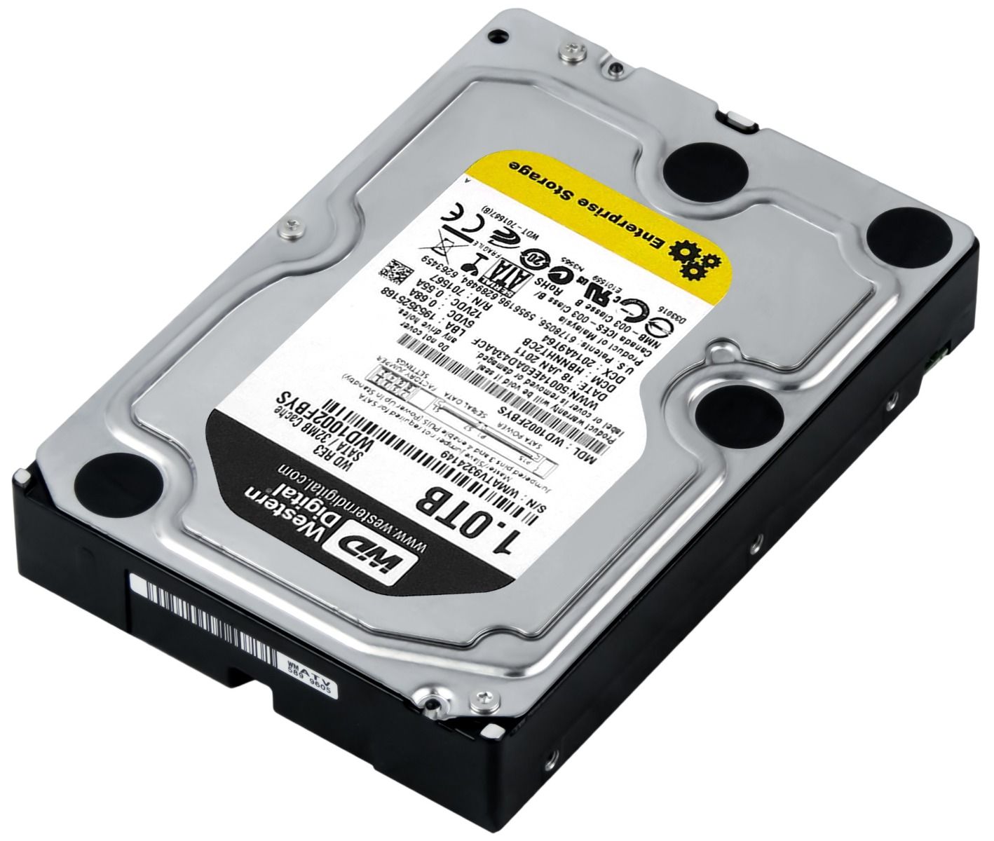 WD RE3 1TB 7.2k 32MB SATA II 3.5" WD1002FBYS