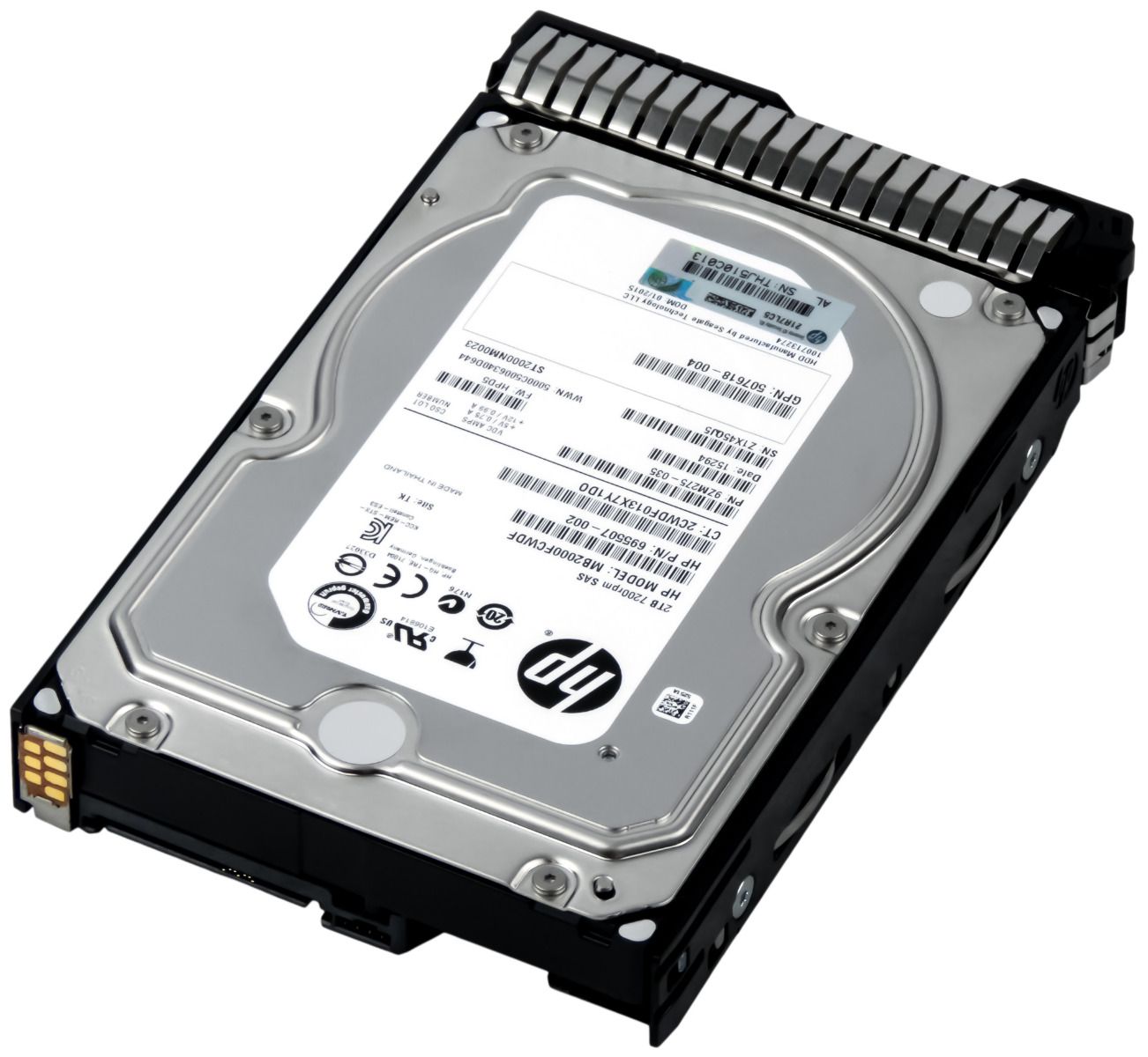 HP 695507-002 2TB 7.2K 128MB SAS-2 3.5'' MB2000FCWDF