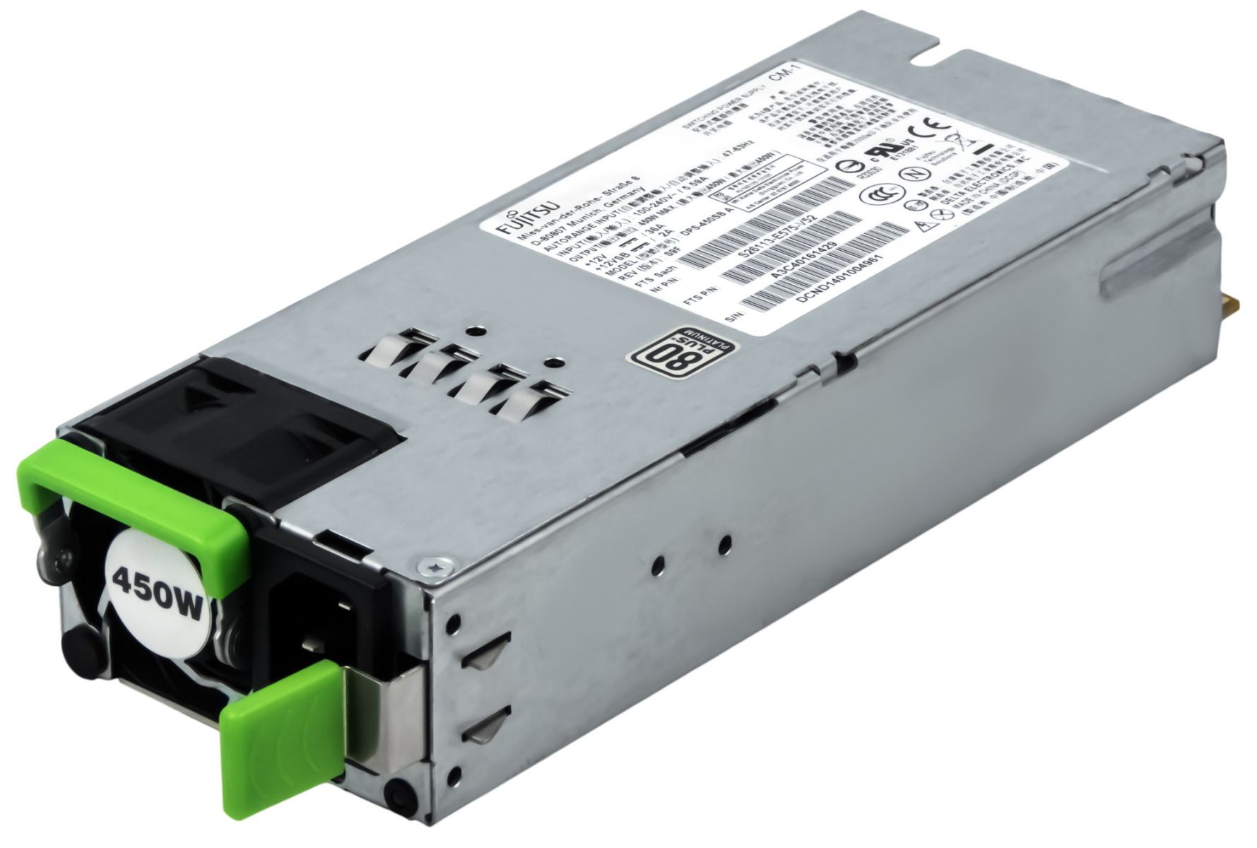 FUJITSU S26113-E575-V52 450W A3C40161429 DPS-450SB A