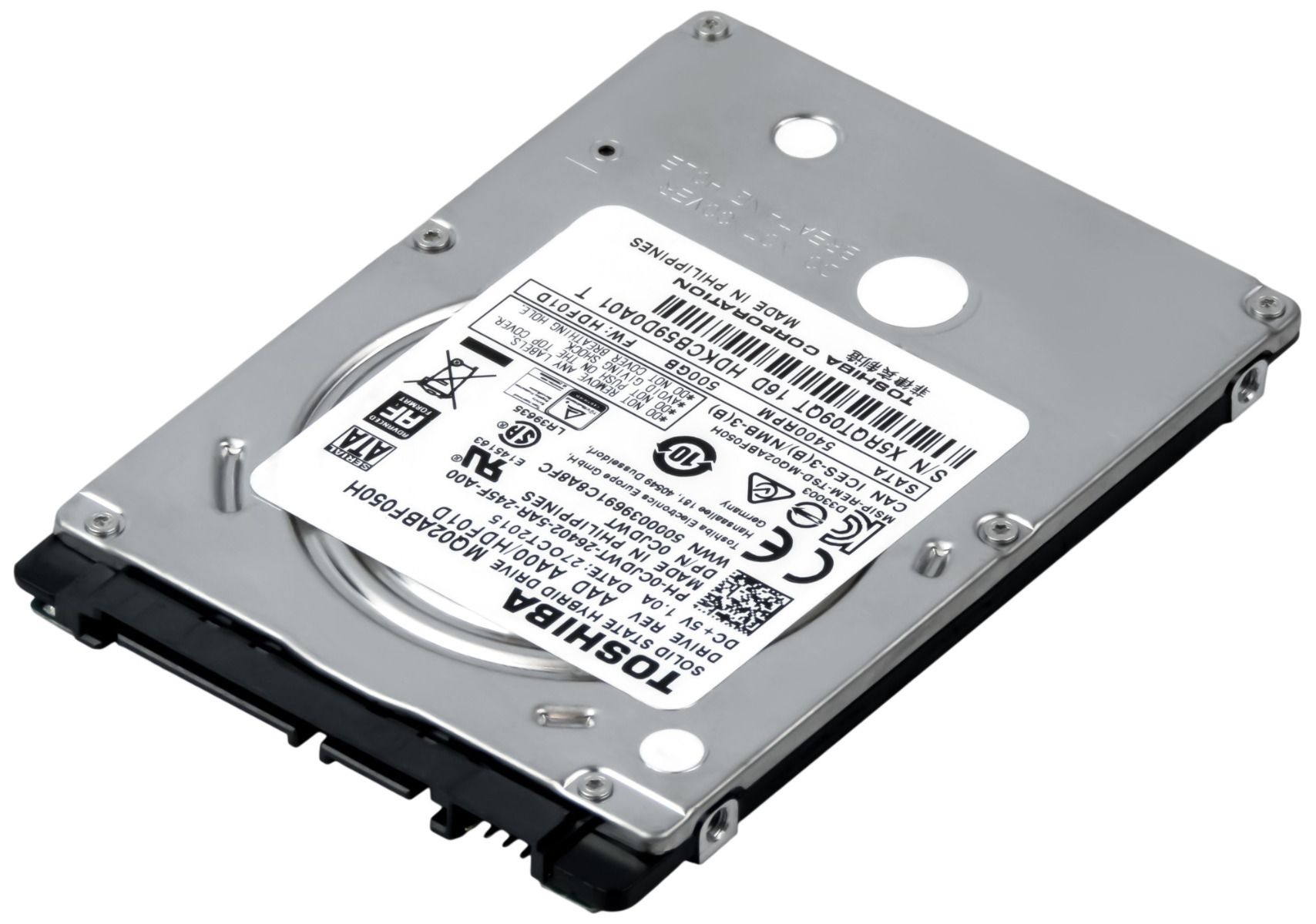 TOSHIBA 500GB 5.4k 64MB SATA III 2.5'' MQ02ABF050H