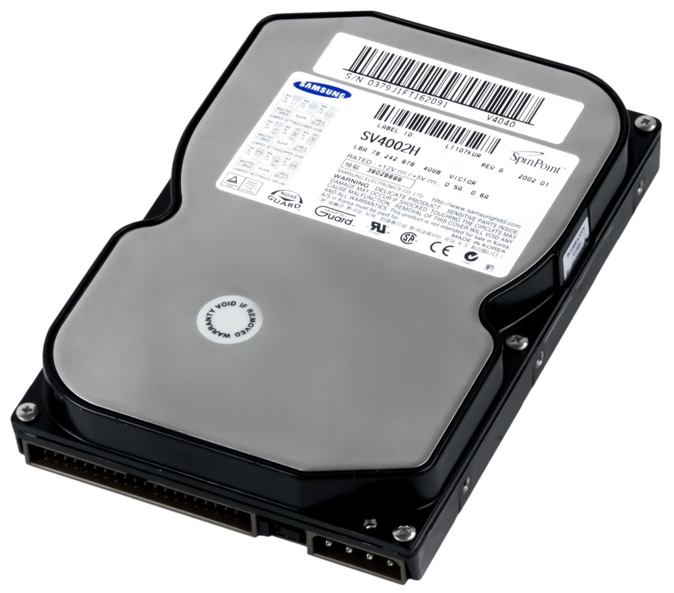 SAMSUNG SpinPoint V40 40GB 5.4K ATA 3.5'' SV4002H