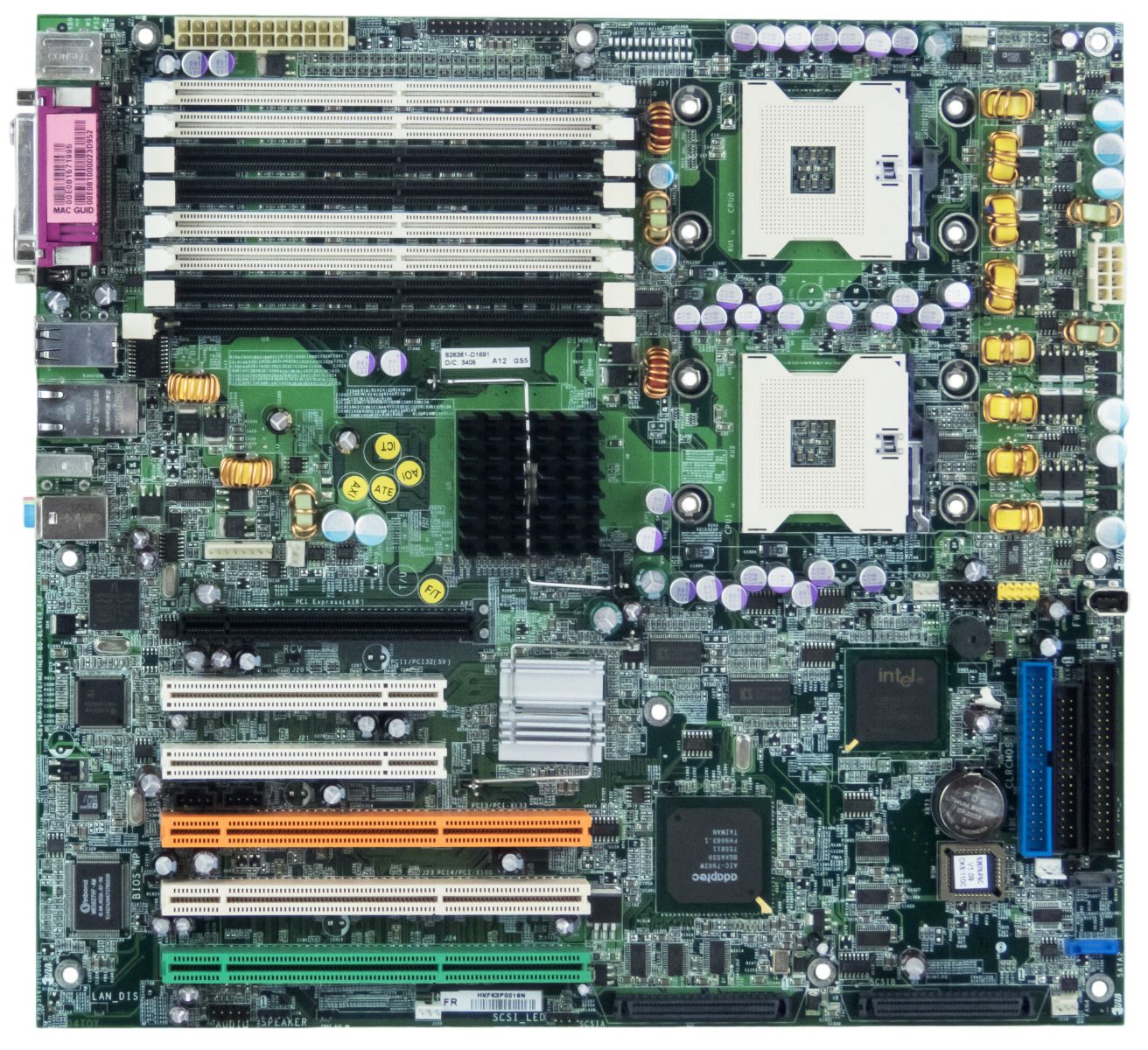 FUJITSU S26361-D1691-A12 GS2 2x s.604 DDR2 SCSI CELSIUS R630