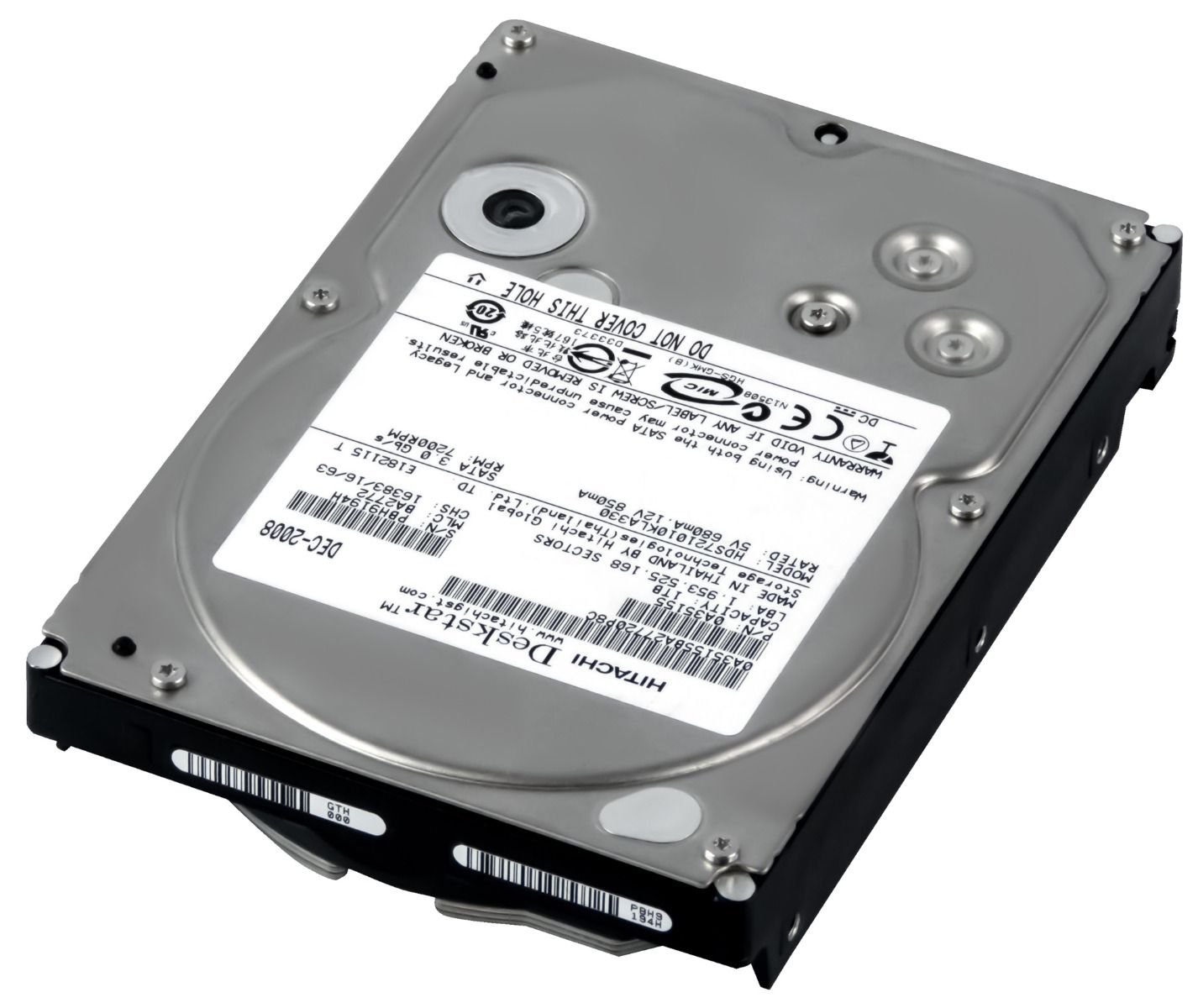 HITACHI DeskStar 7K1000 1TB 7.2K 32MB SATA II 3.5'' HDS721010KLA330