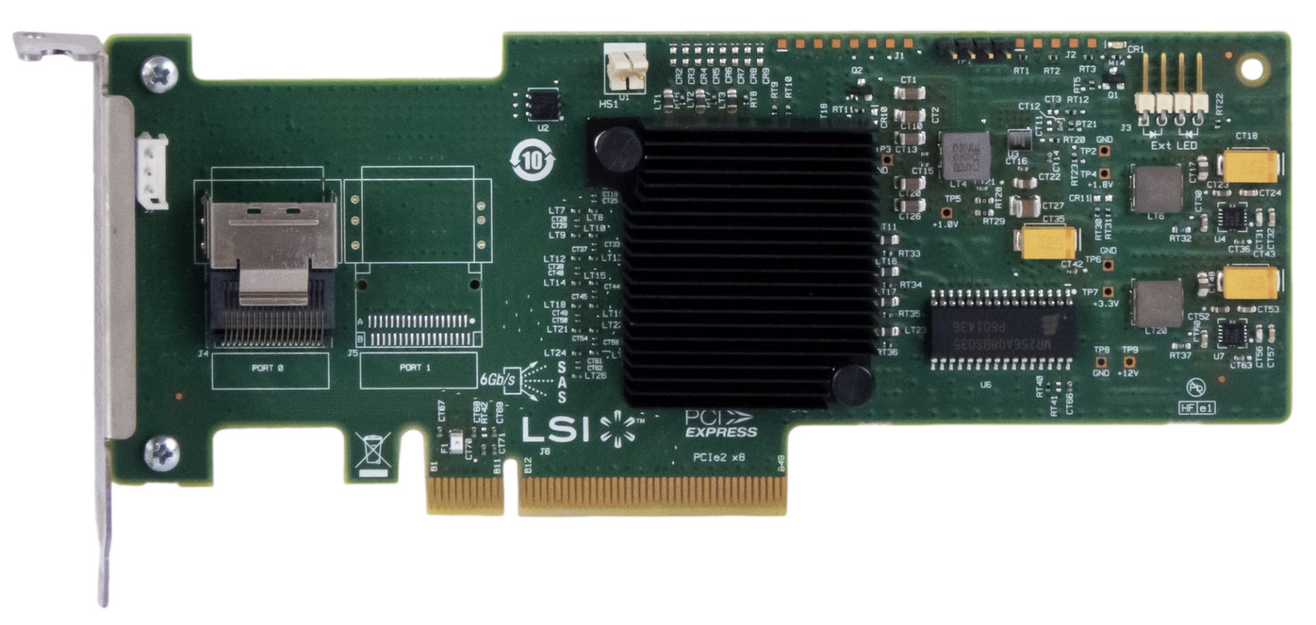 LSI MegaRAID 9240-4i RAID SAS/ SATA 6 Gb/s PCIe LP