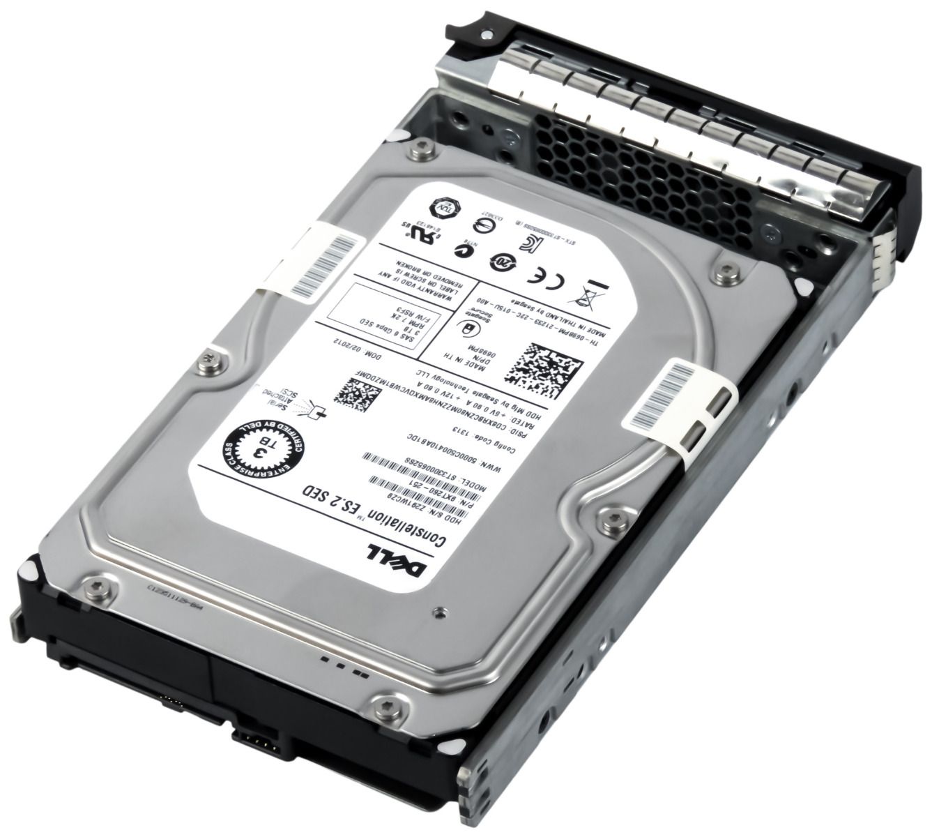 DELL 0698PM 3TB 7.2K 64MB SAS-2 3.5'' ST33000652SS