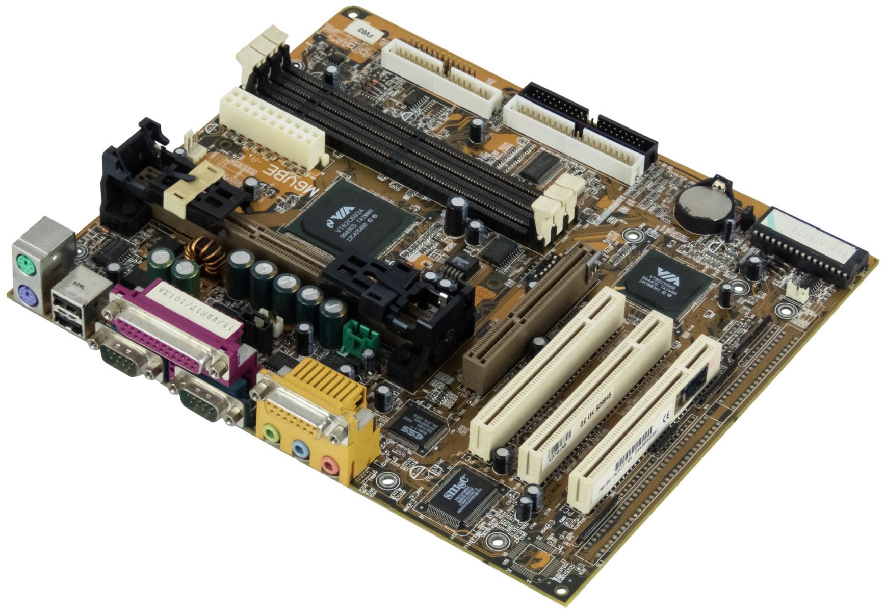 BIOSTAR M6VBE SLOT1 SDRAM mATX PCI AGP