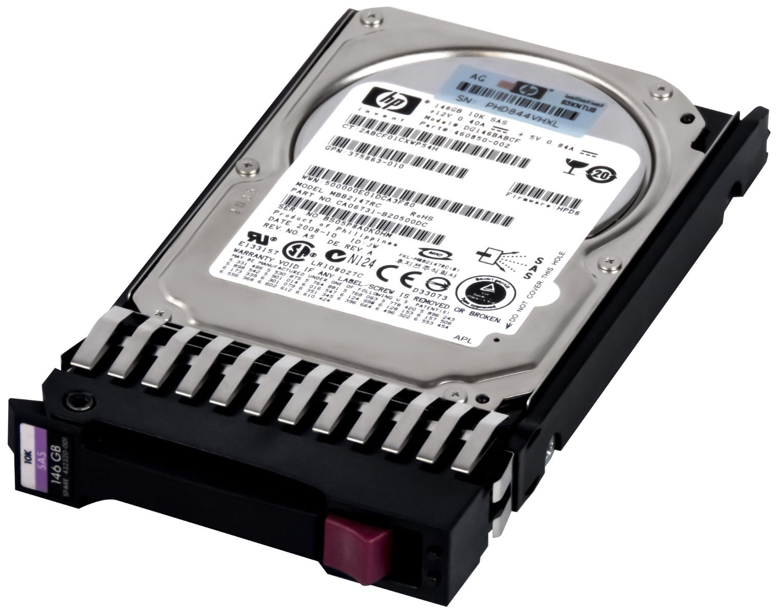 HP 460850-002 146GB 10k 16MB SAS-2 2.5'' DG146BABCF