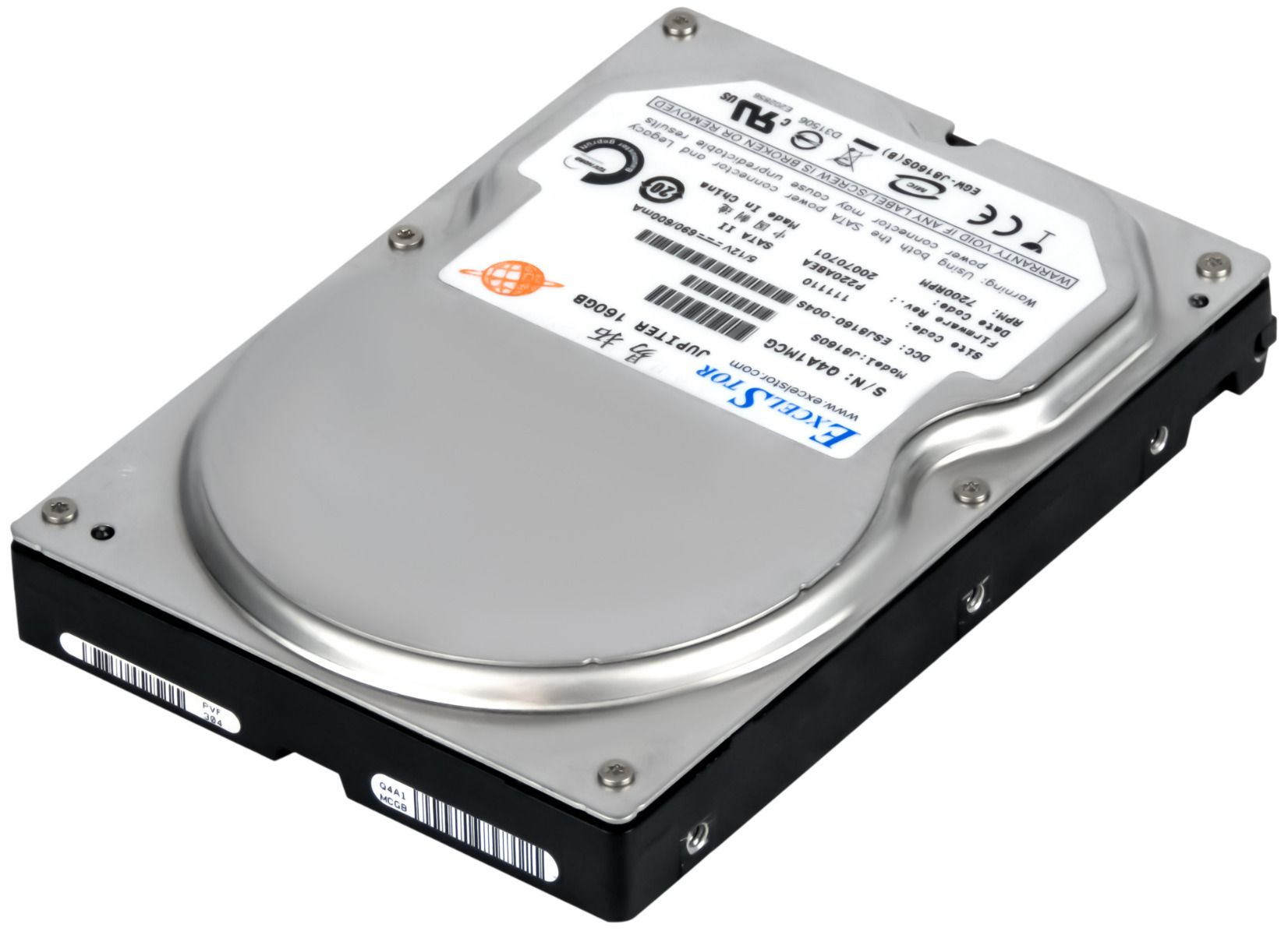EXCELSTOR 160GB 7.2K 8MB SATA II 3.5'' J8160S