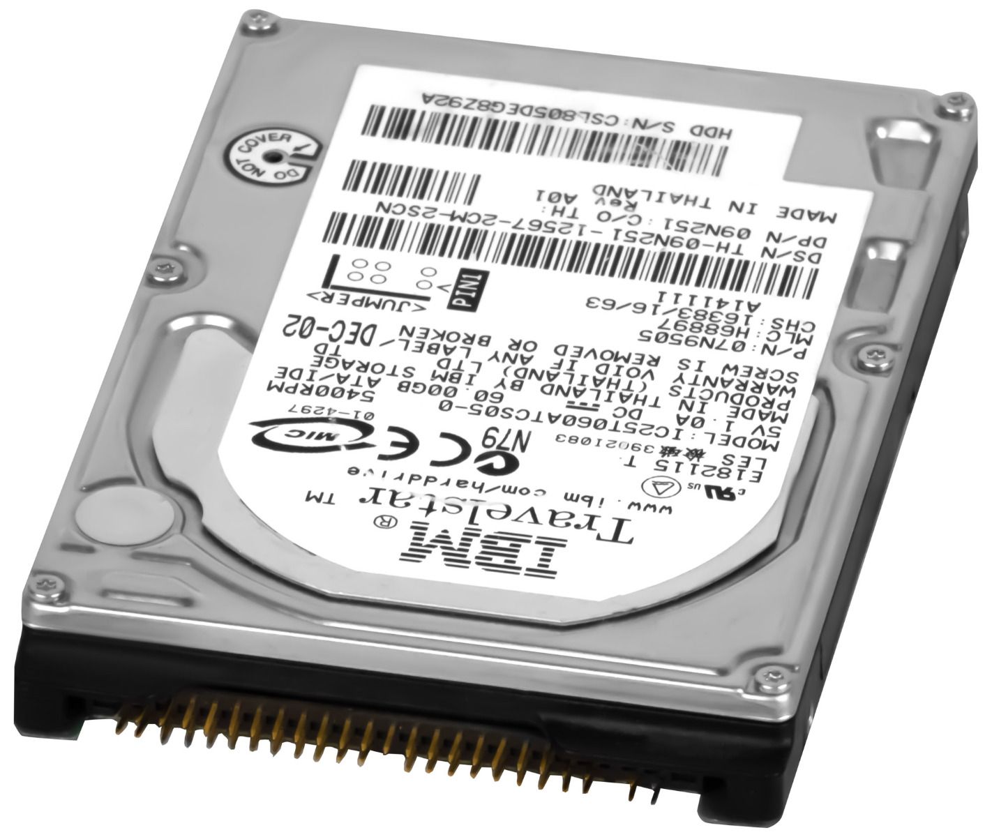 IBM 60GB 5.4K 2MB ATA 2.5'' IC25T060ATCS05-0