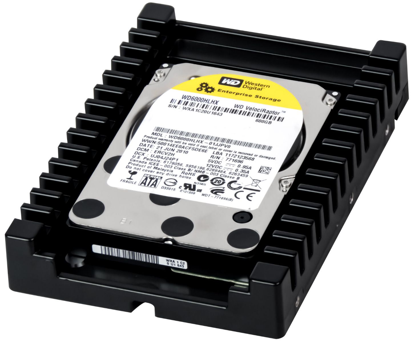 WD VELOCIRAPTOR 600GB 10K 32MB SATA III 3.5'' WD6000HLHX