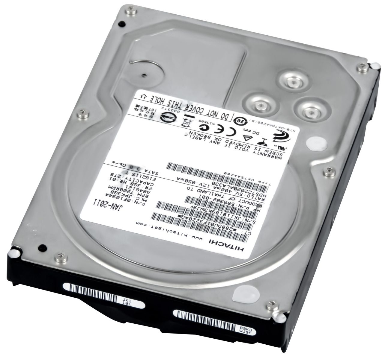 HITACHI DeskStar 7K2000 2TB 7.2K 32MB SATA II 3.5'' HDS722020ALA330
