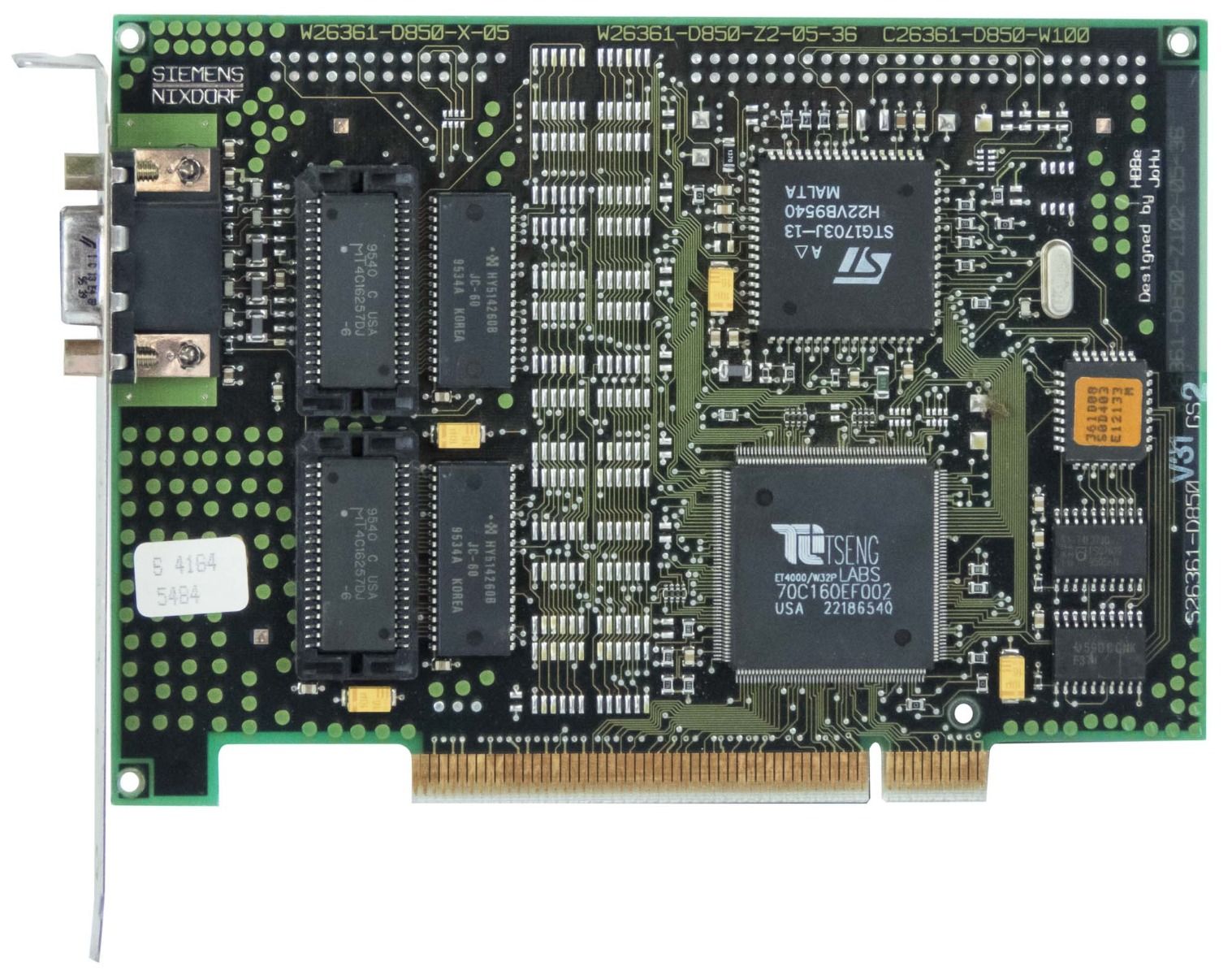 FUJITSU SIEMENS NIXDORF TSENG ET4000/W32P 4MB S26361-D850-V31 GS2