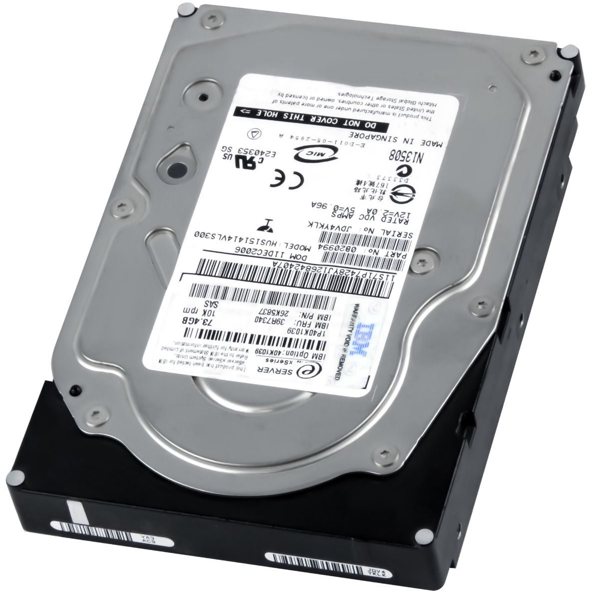 IBM 39R7340 26K5837 73GB 10K 16MB SAS 3.5'' HUS151414VLS300