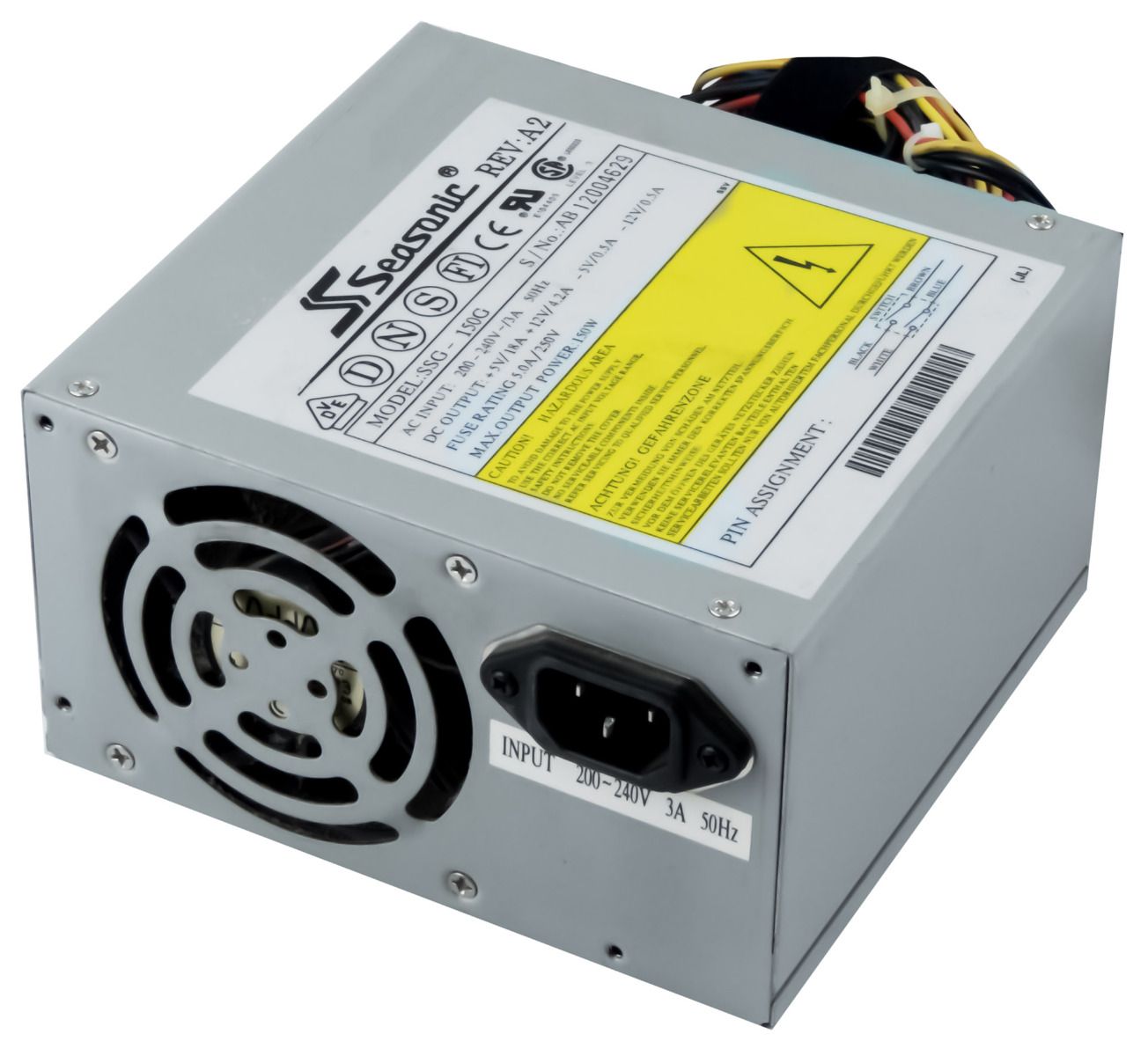 SEASONIC SSG-150G 150W AT AUX MOLEX