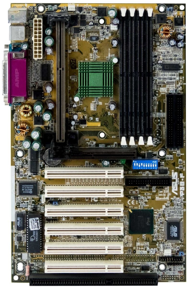 ASUS P3B-F SLOT 1 SDRAM AGP PCI ISA
