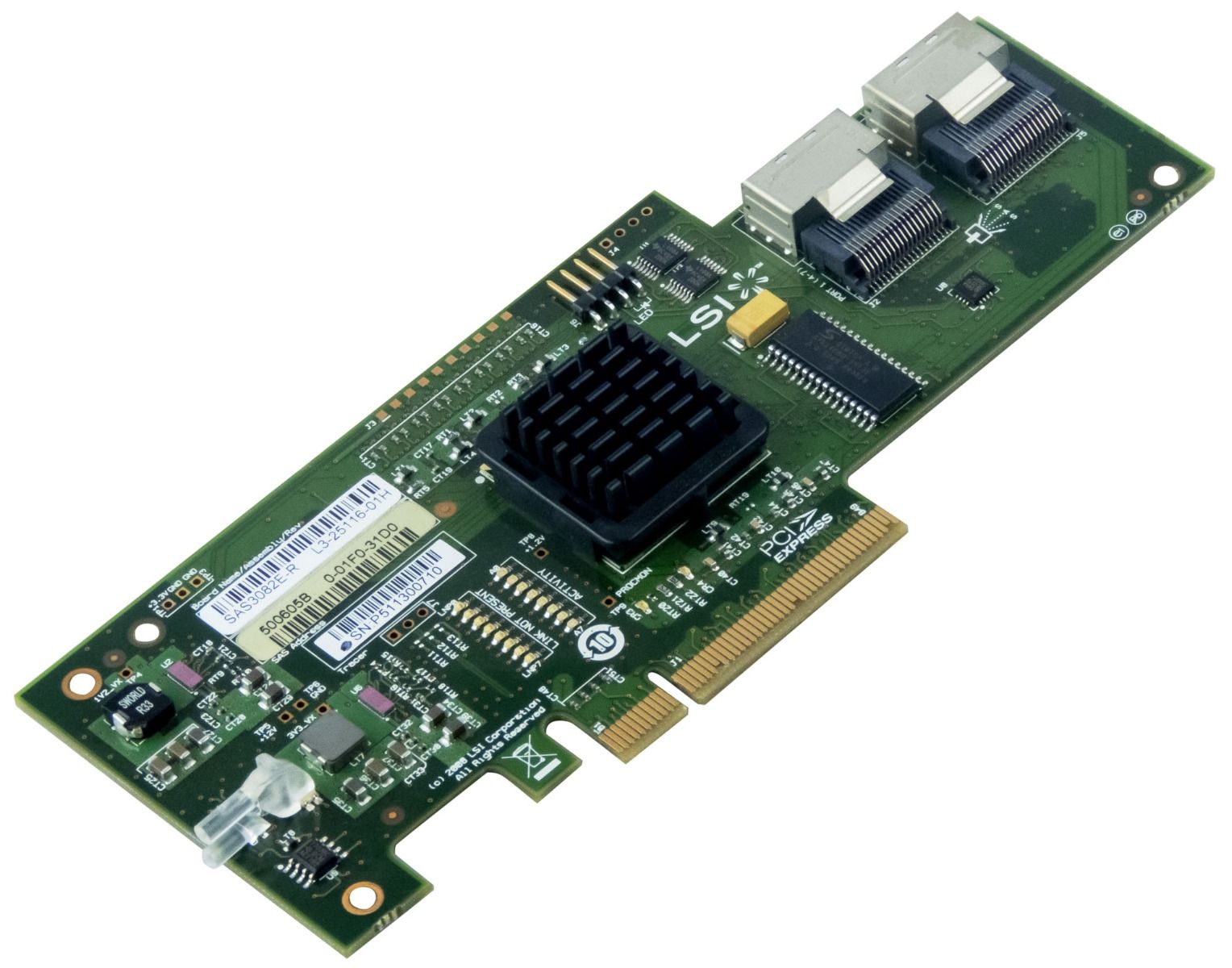 IBM LSI 44E8690 SAS3082E-R SAS SERVER RAID PCI-E