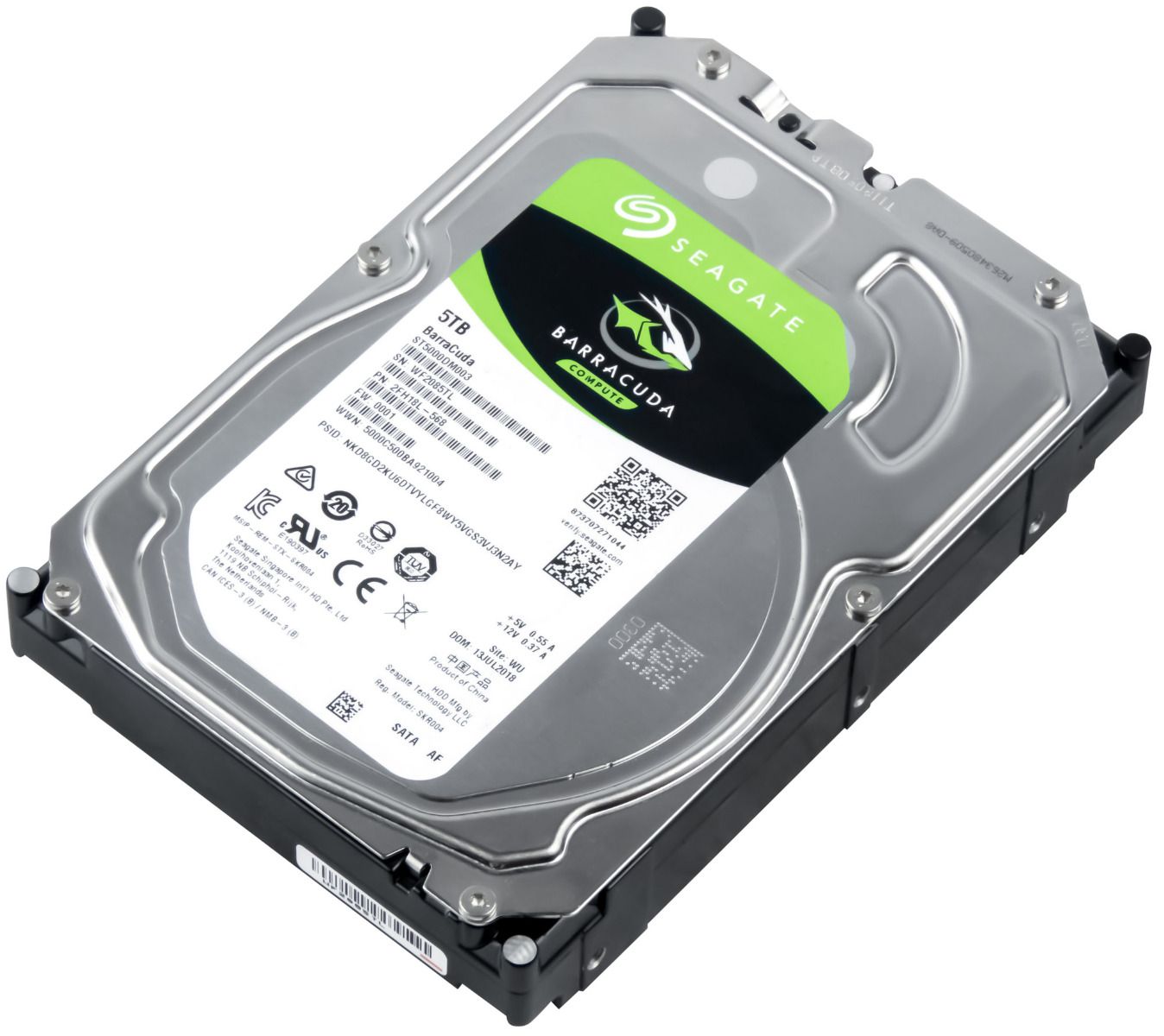 SEAGATE BARRACUDA 5TB 7.2K 128MB SATA III 3.5'' ST5000DM003