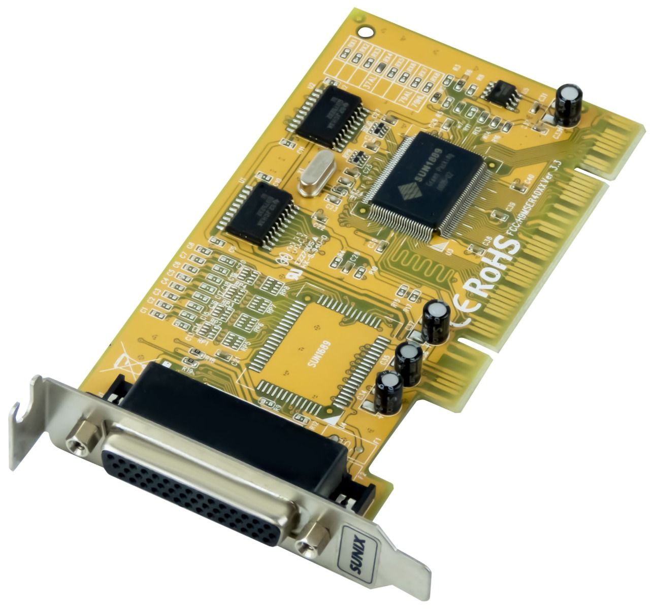 SUNIX SER4037AL PCI LOW PROFILE CARD PARALLEL PORT