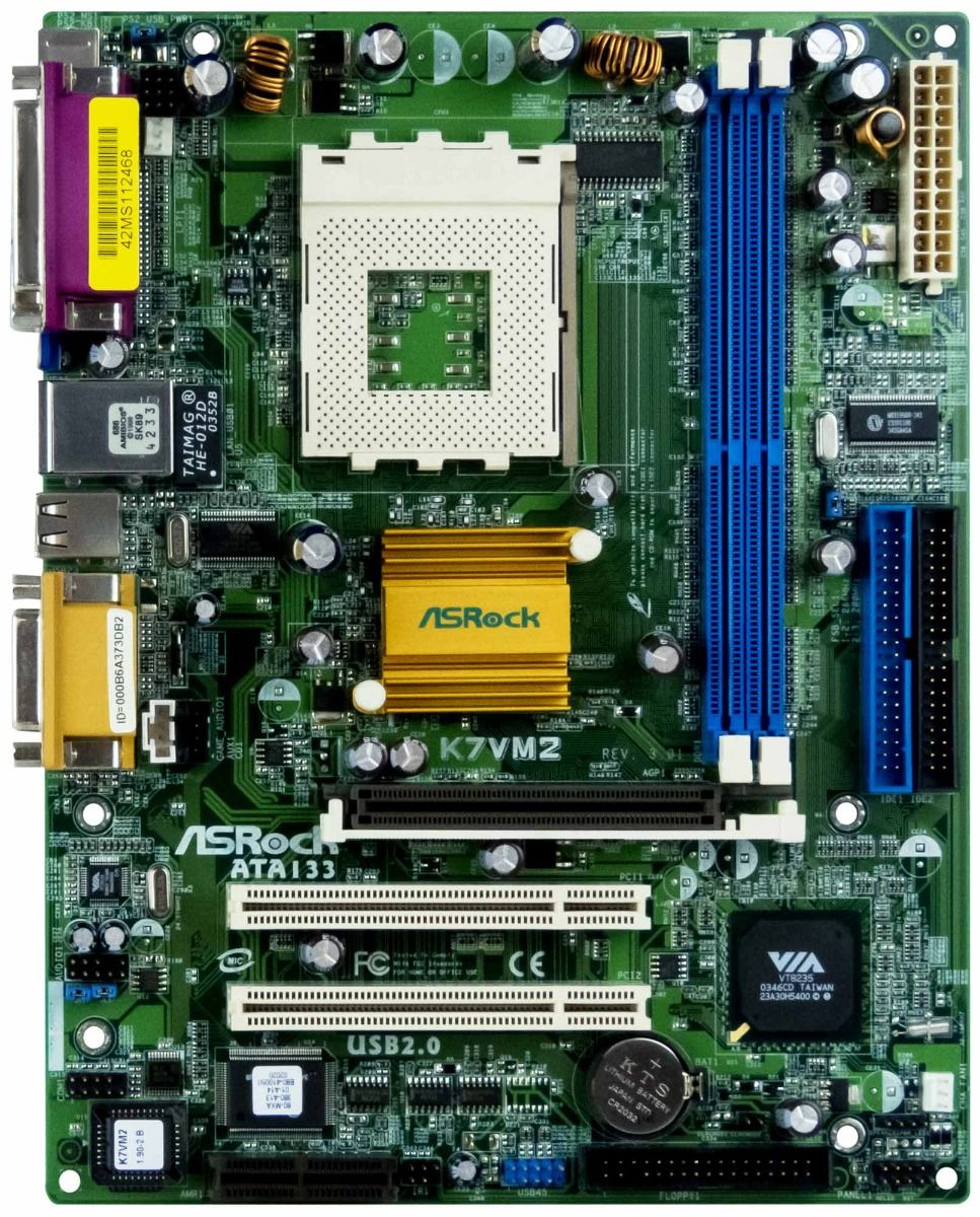 ASROCK K7VM2 s.462 DDR mATX