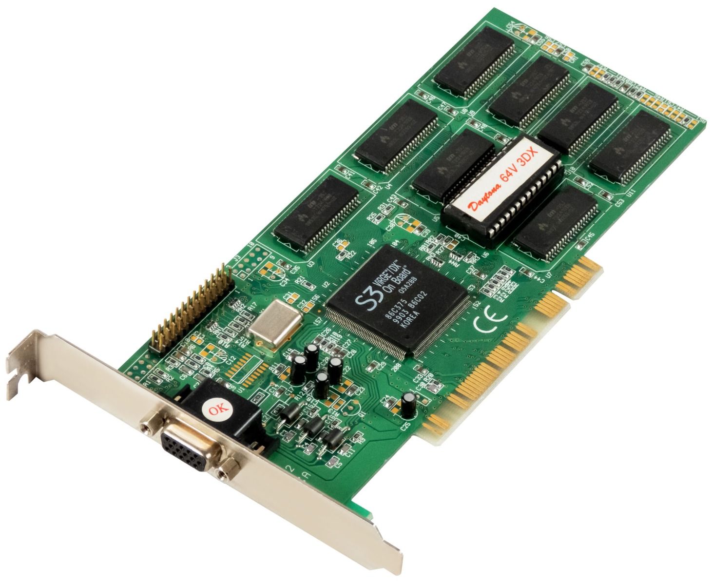 DAYTONA 64V 3DX S3 VIRGE/DX 4MB P612 PCI VGA EDO