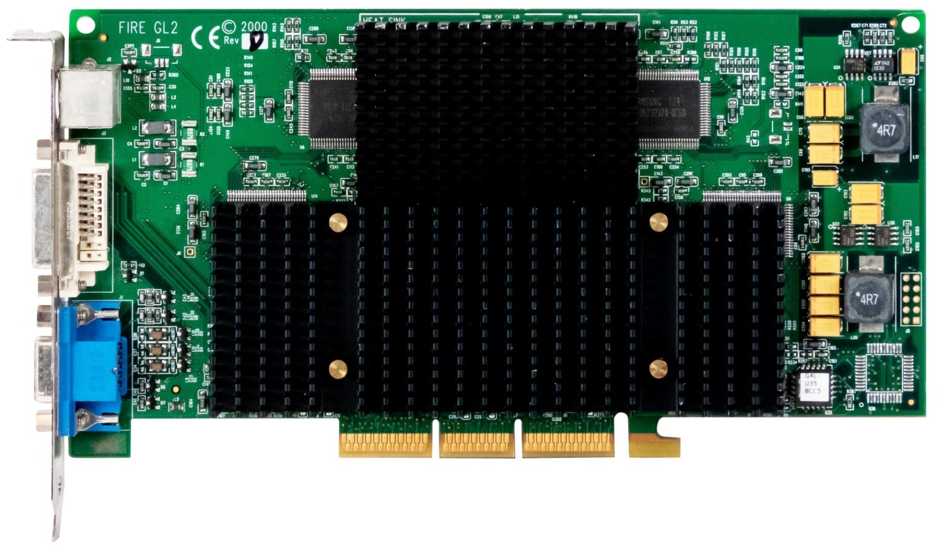 ATI FIRE GL2 64MB 28130064-004 AGP DDR