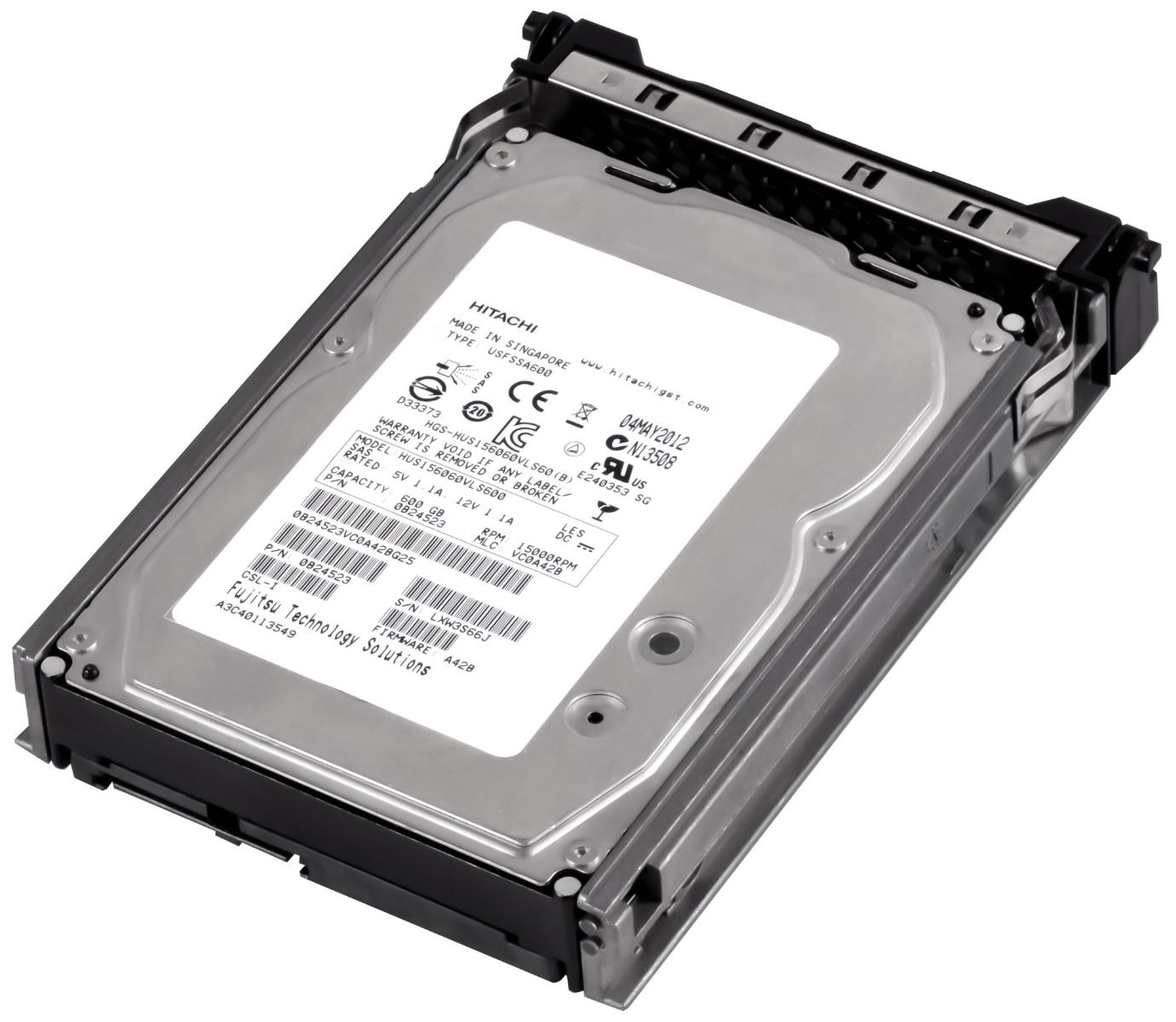 FUJITSU A3C40113549 600GB 15K 64MB SAS-2 3.5'' HUS156060VLS600