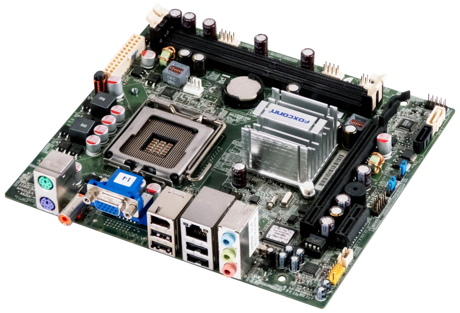 HP 492934-001 MCP73S01 s.775 DDR2 mini-ITX