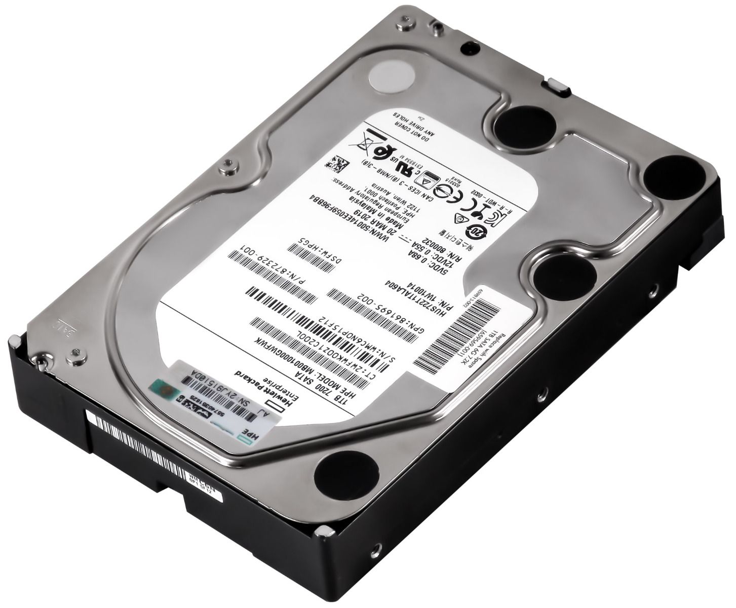 HP 872329-001 1TB 7.2K 128MB SATA III 3.5'' MB001000GWFWK